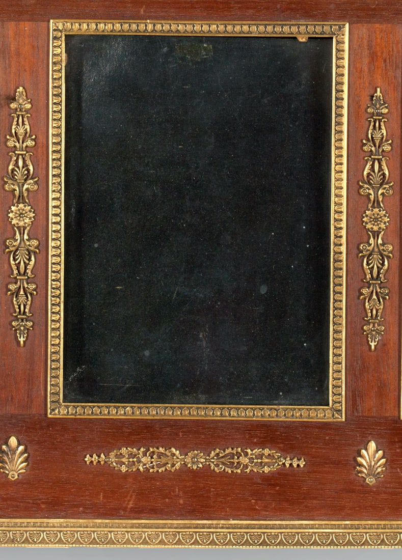 Table frame for three photos, Empire, 19th century