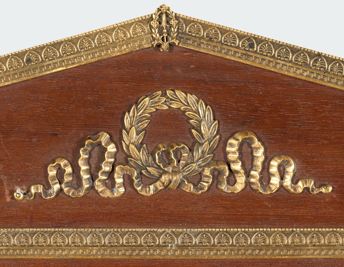 Table frame for three photos, Empire, 19th century