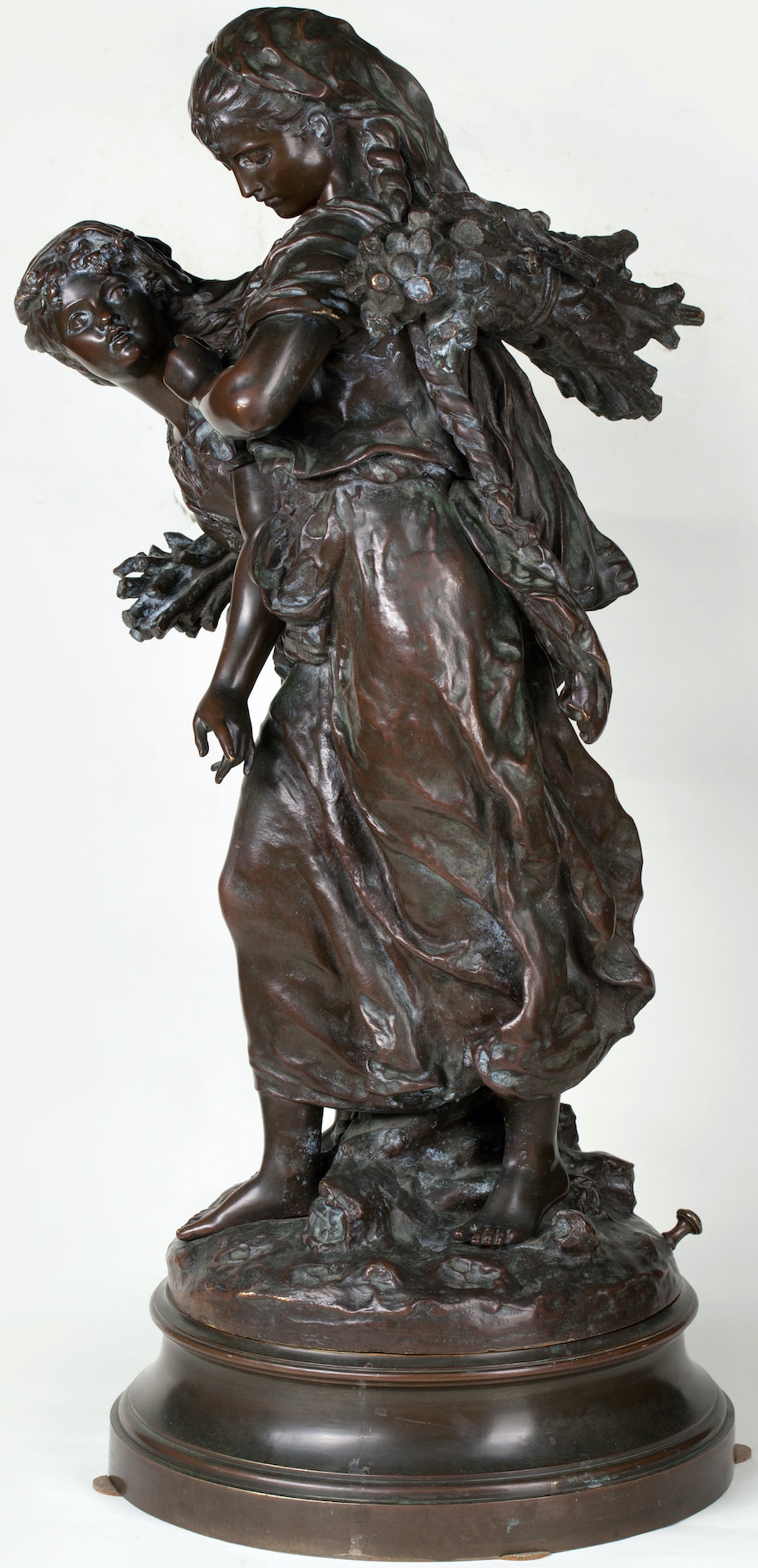 Hippolyte Francois Moreau, 1832-1927, Bronze