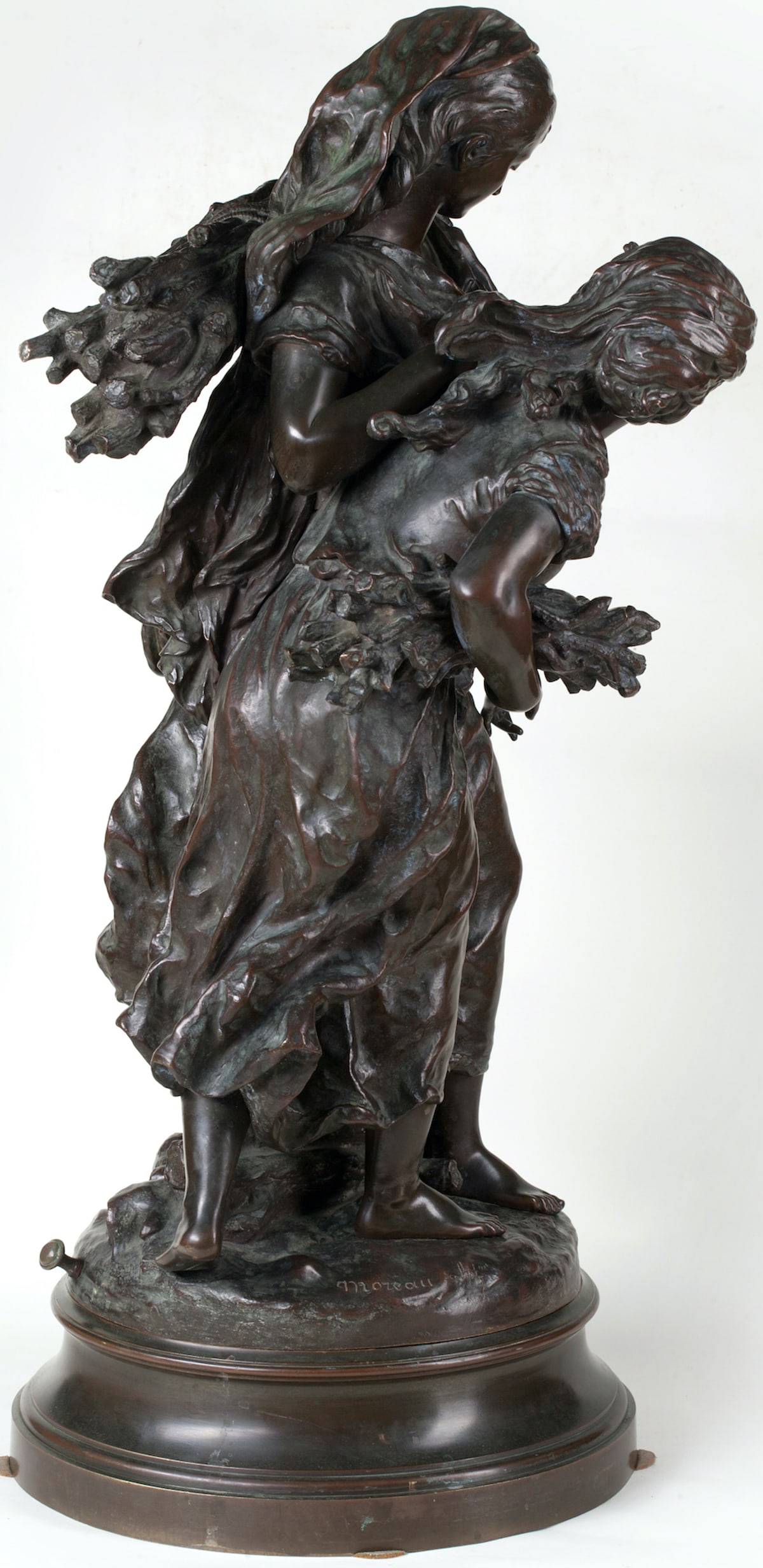 Hippolyte Francois Moreau, 1832-1927, Bronze
