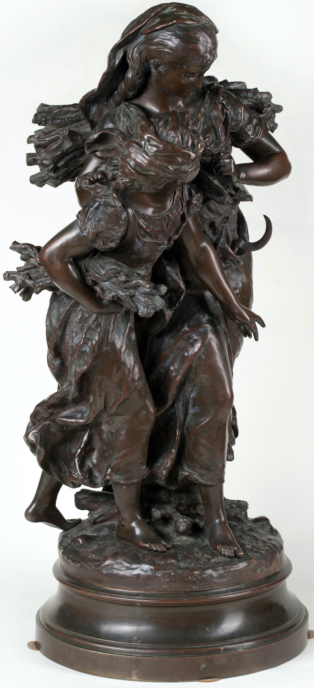 Hippolyte Francois Moreau, 1832-1927, Bronze