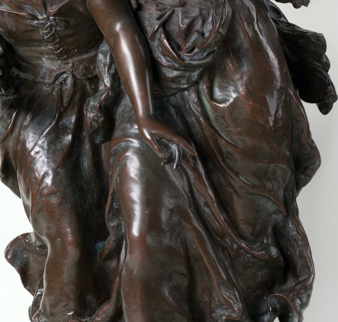 Hippolyte Francois Moreau, 1832-1927, Bronze