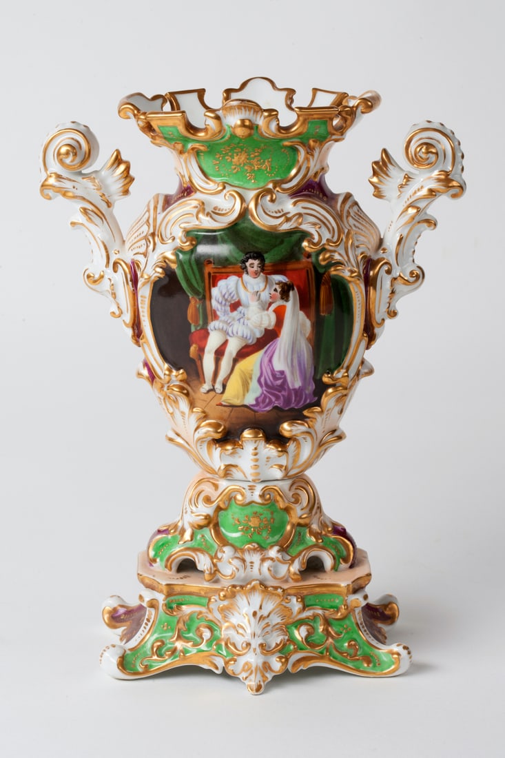 Rococo Porcelain Vase