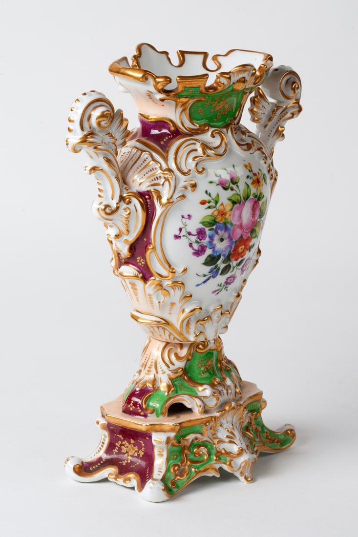 Rococo Porcelain Vase