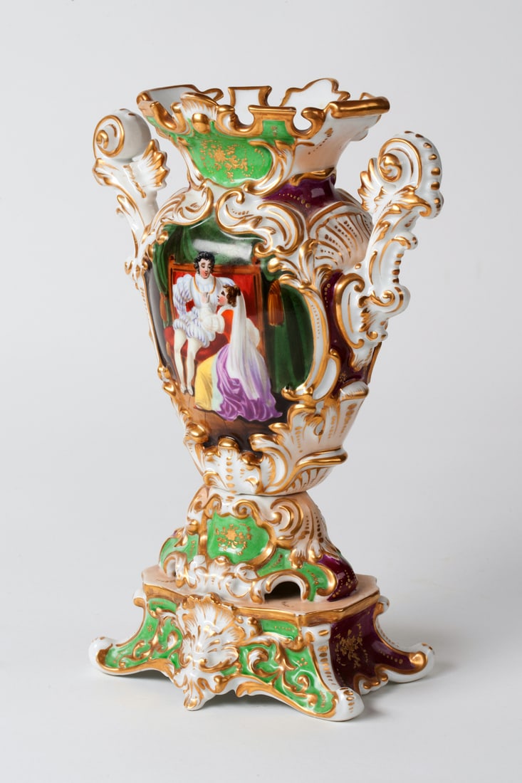 Rococo Porcelain Vase