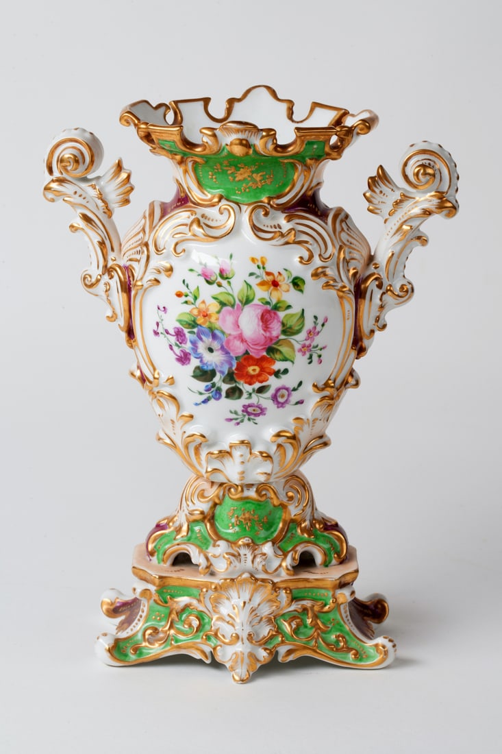 Rococo Porcelain Vase