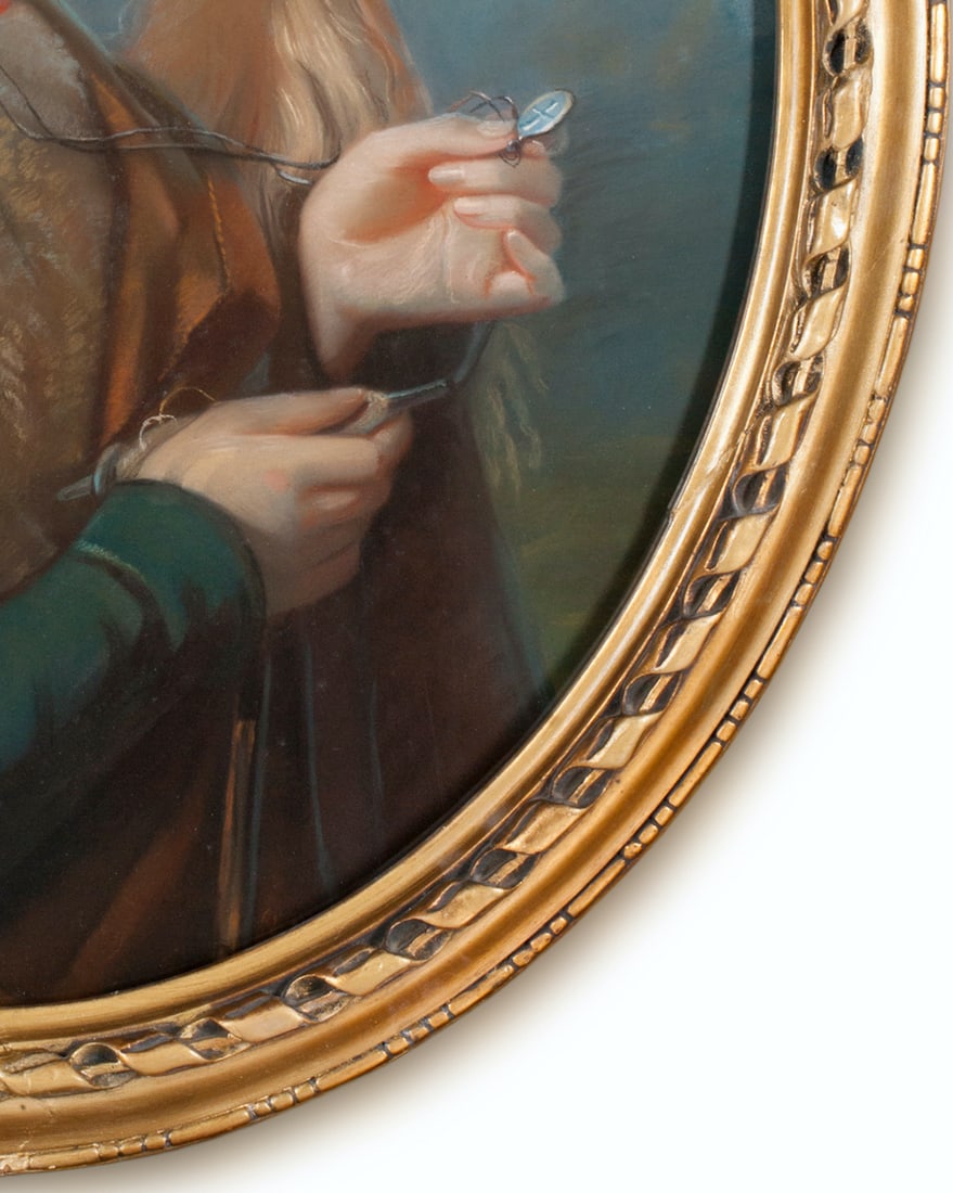 Saint Genevieve, Pastel, 19th century