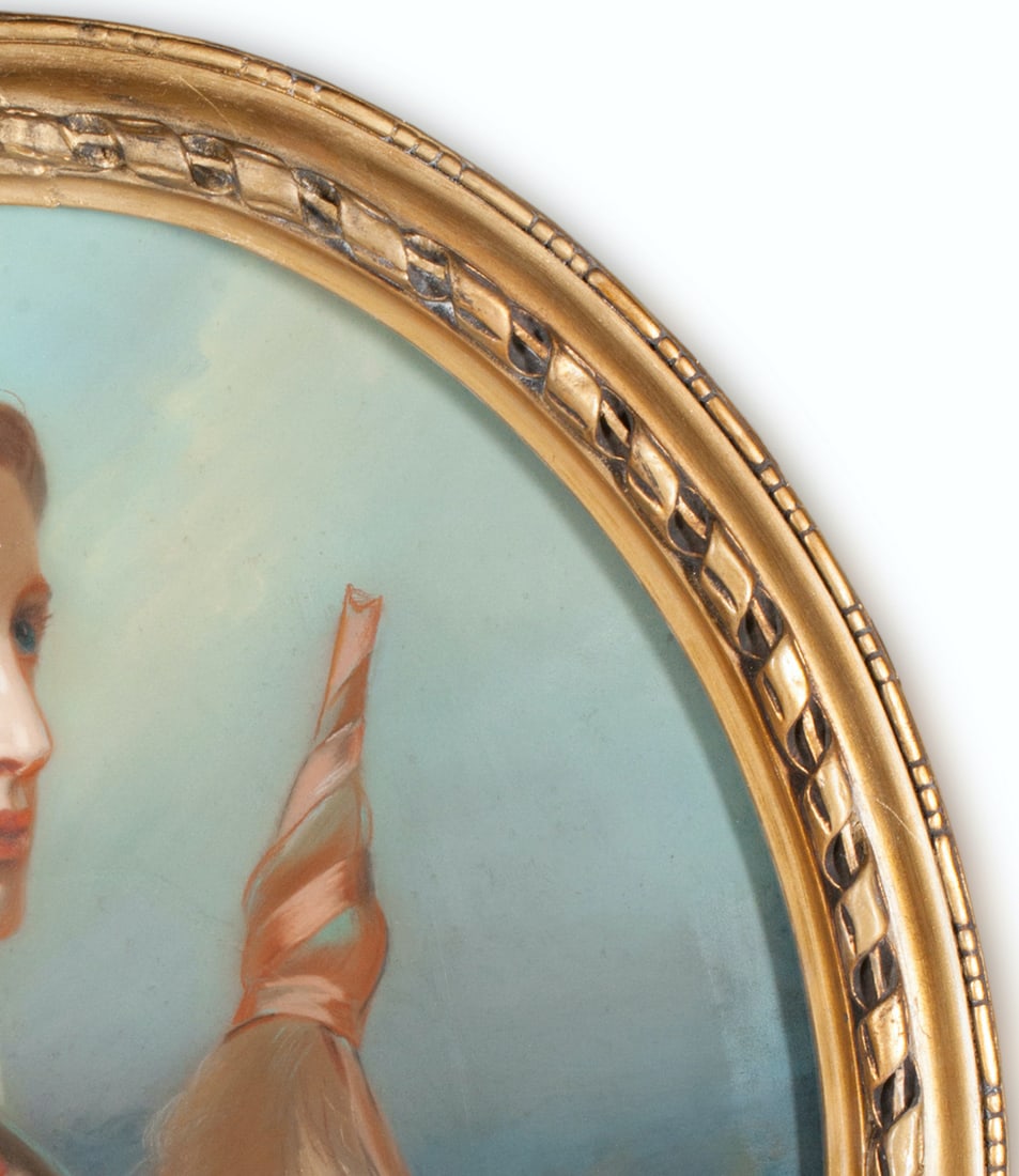 Saint Genevieve, Pastel, 19th century