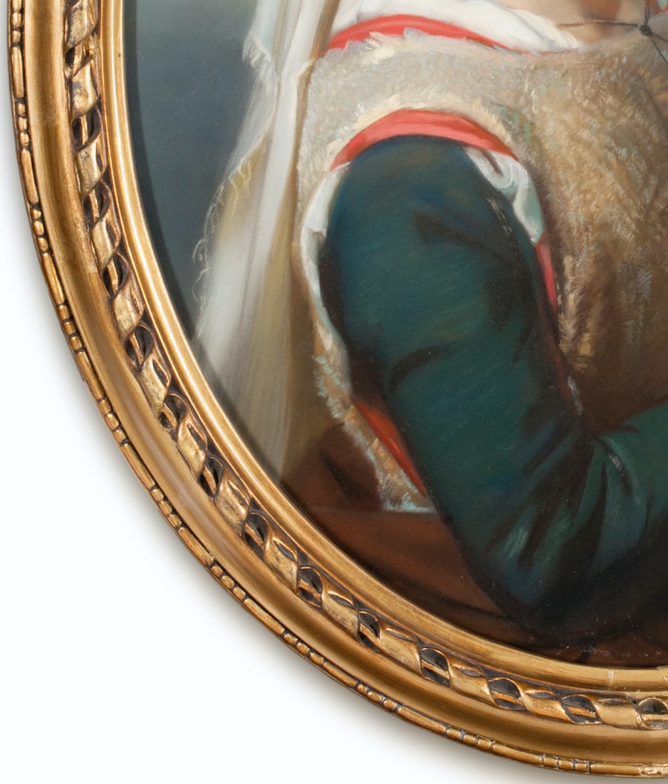 Saint Genevieve, Pastel, 19th century