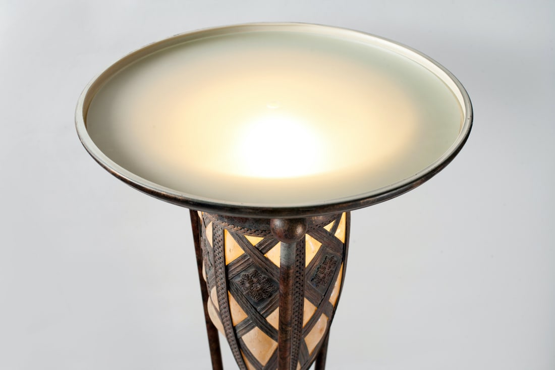 A Pair of Torchiere, Art Deco