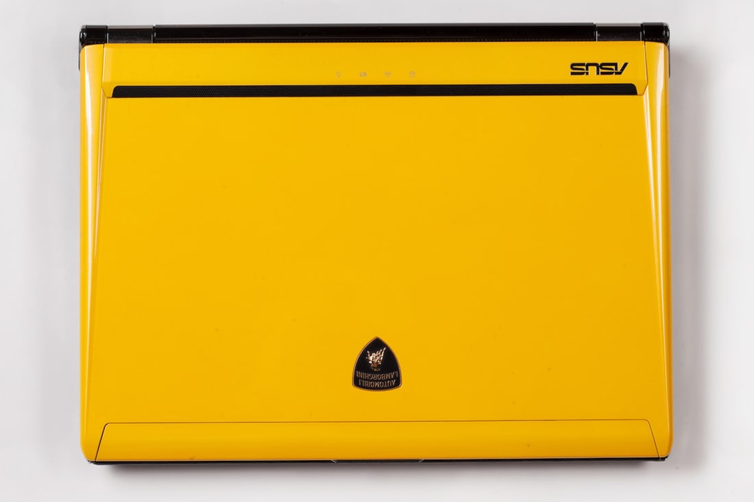 Lamborghini. Laptop. Limited edition
