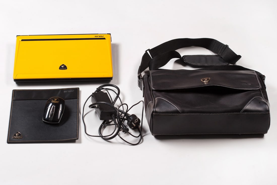 Lamborghini. Laptop. Limited edition