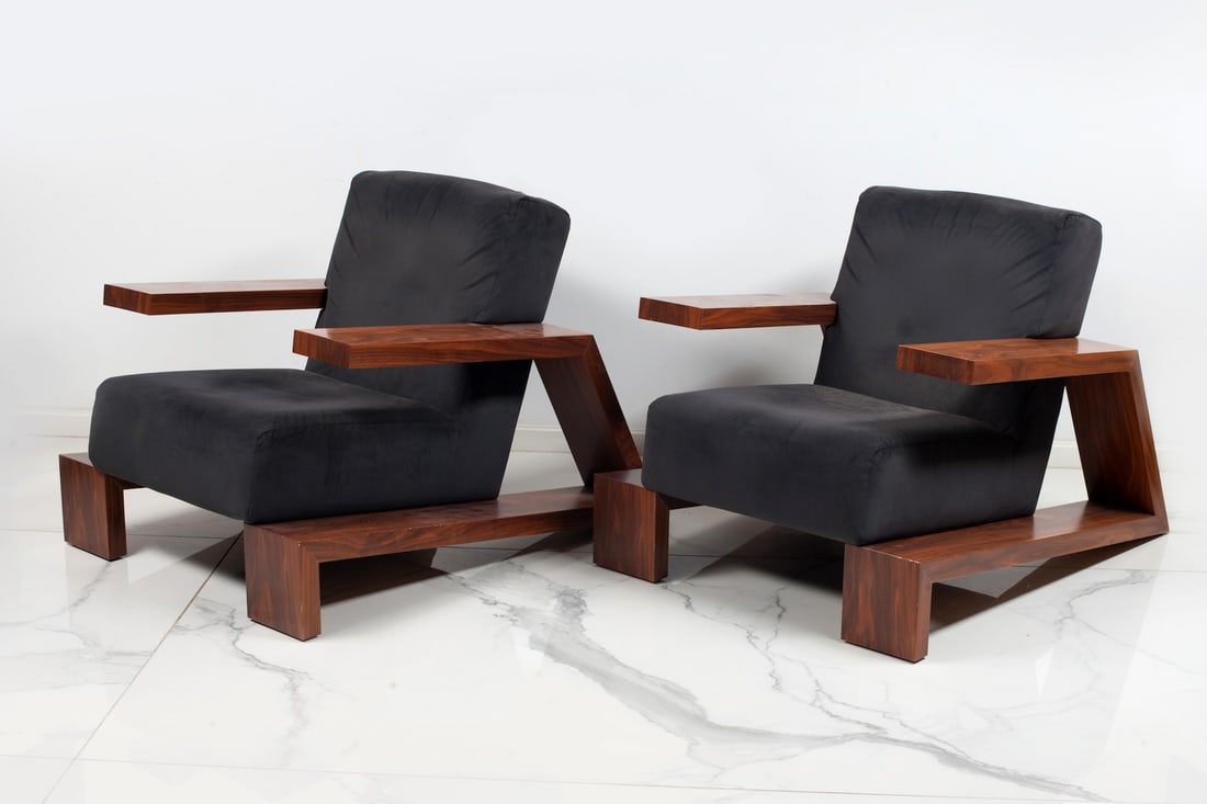 A Pair of Armchairs, Art Deco