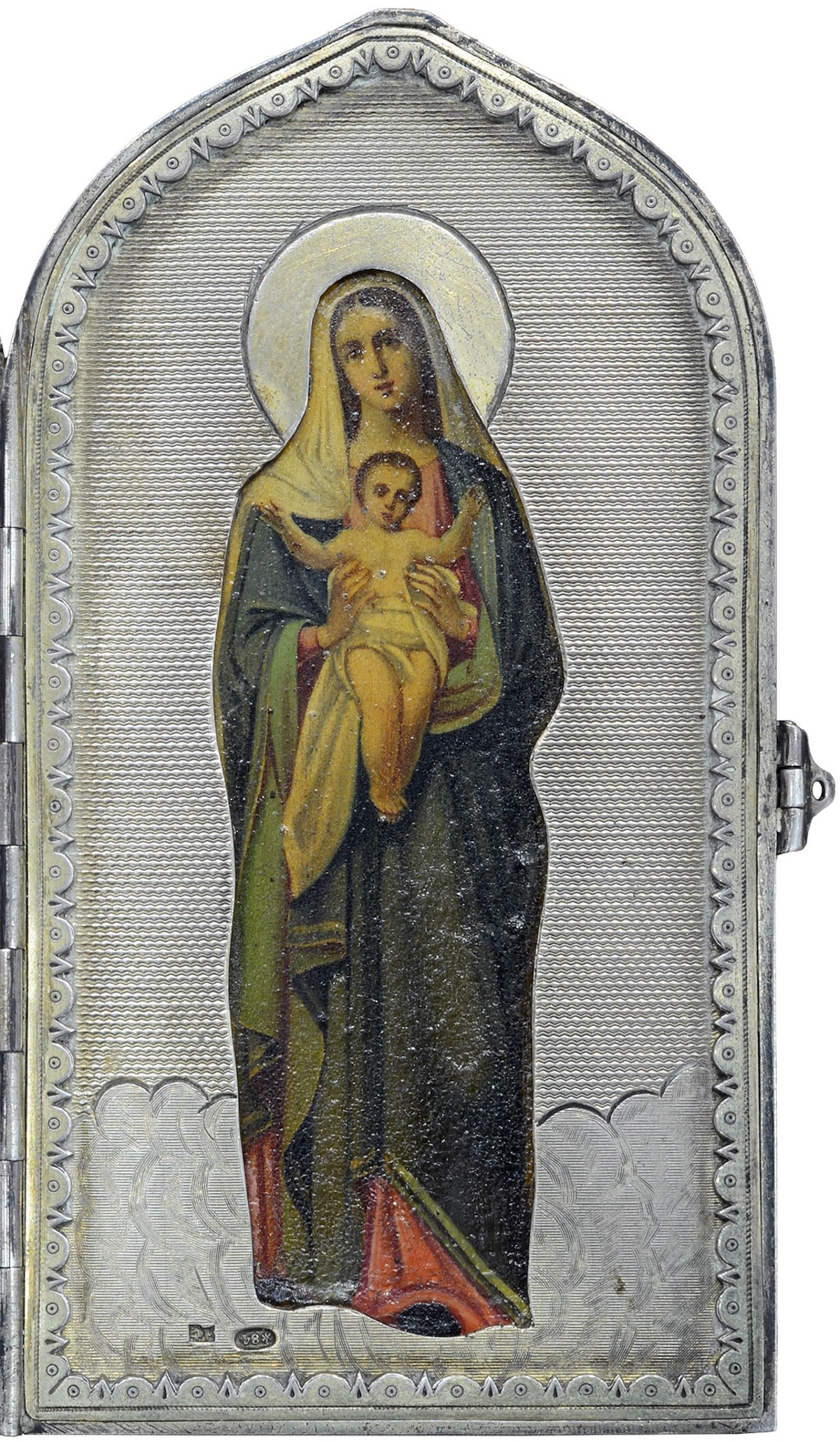 Russian Icon. Silver. 19th century