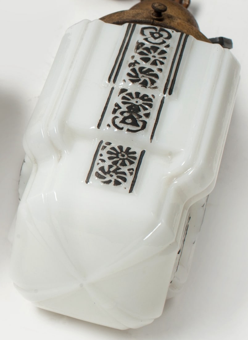 3 pcs Art Deco Wall Lamps