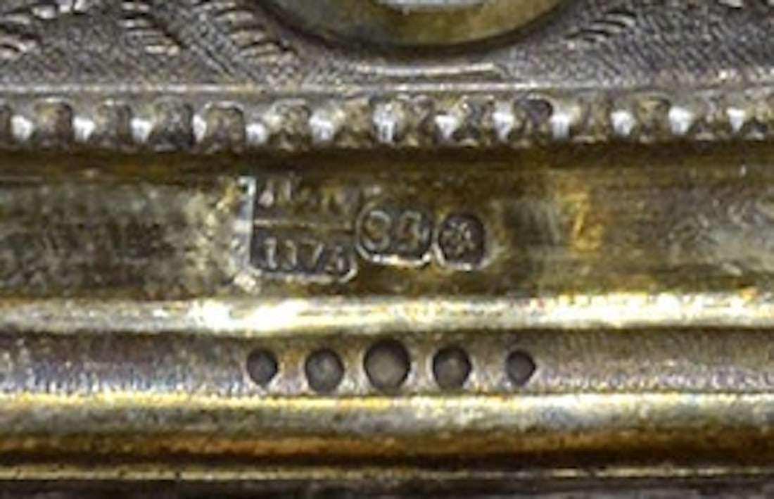 Russian Icon. Silver. 19th century