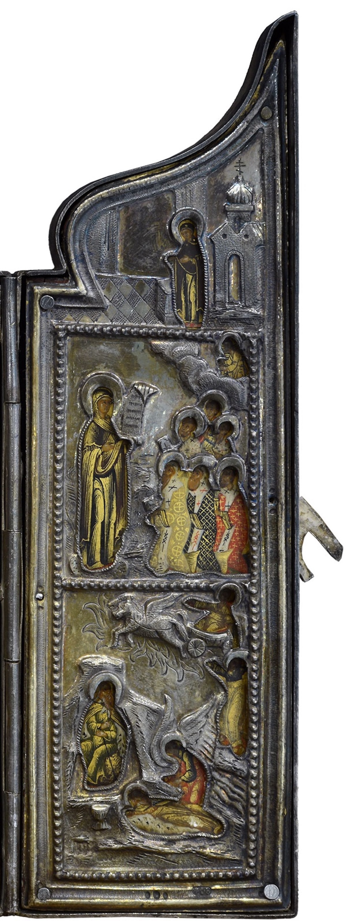 Russian Icon. Silver. 19th century