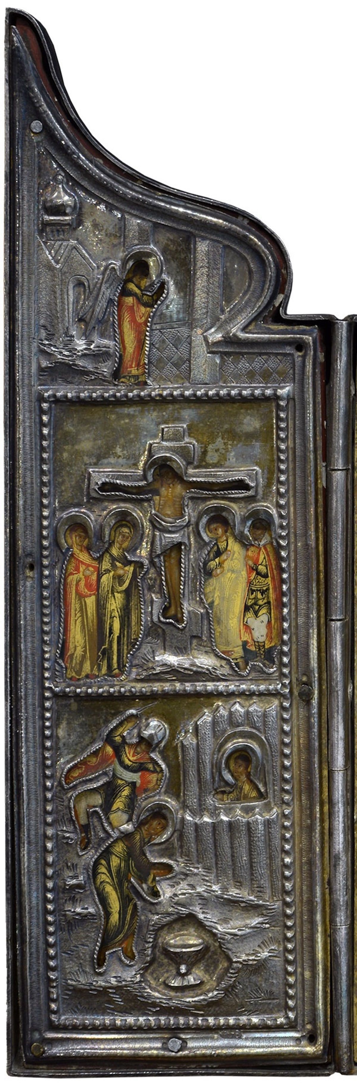 Russian Icon. Silver. 19th century
