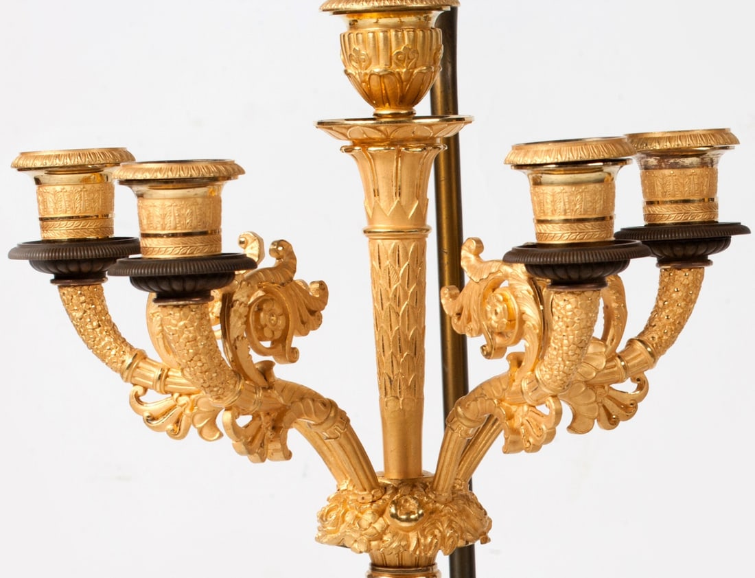 Pair of Candelabra, Empire, 19th century