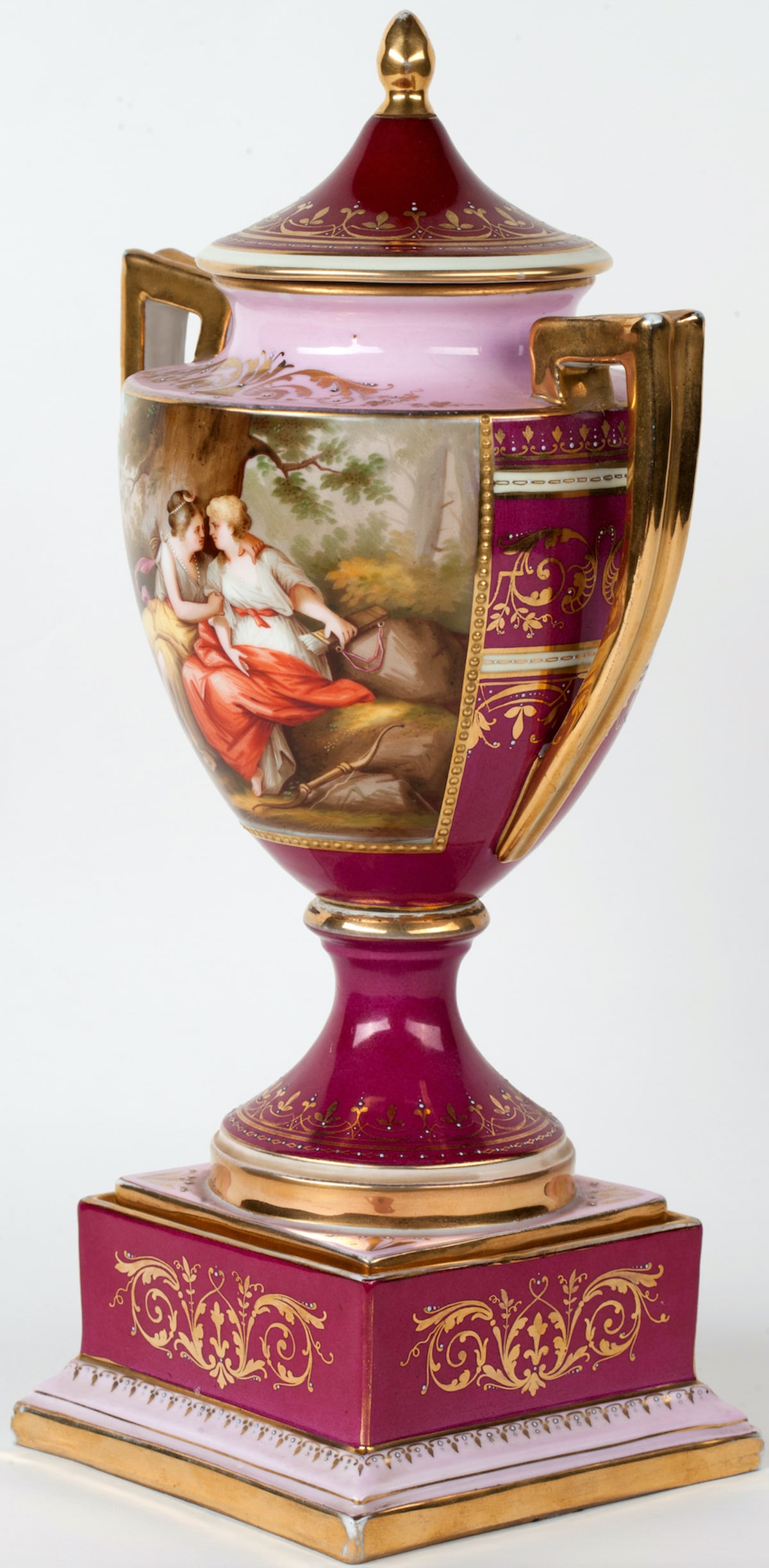 Porcelain Vase, Vienna, 19th century