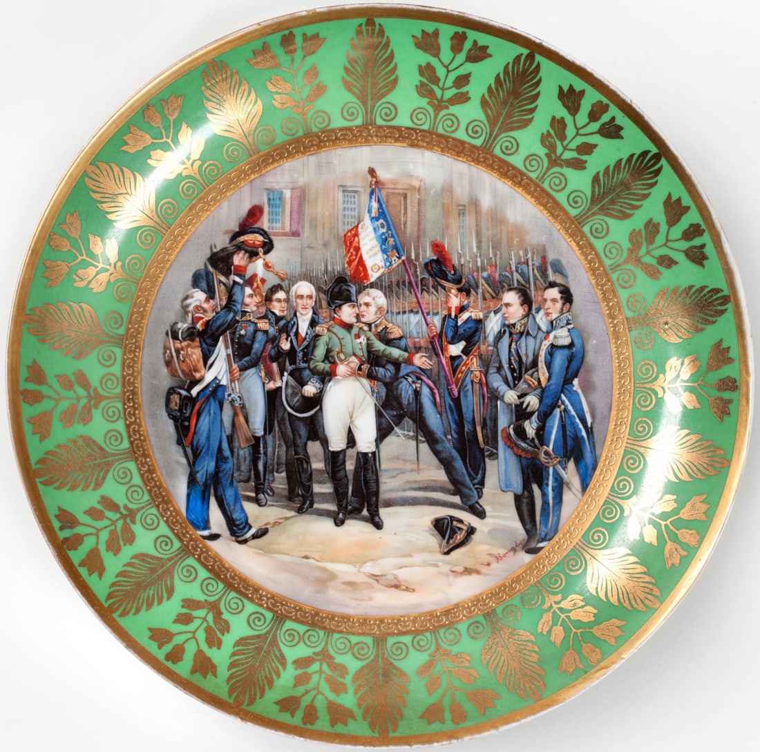 Wall Plate, Polychrome painting