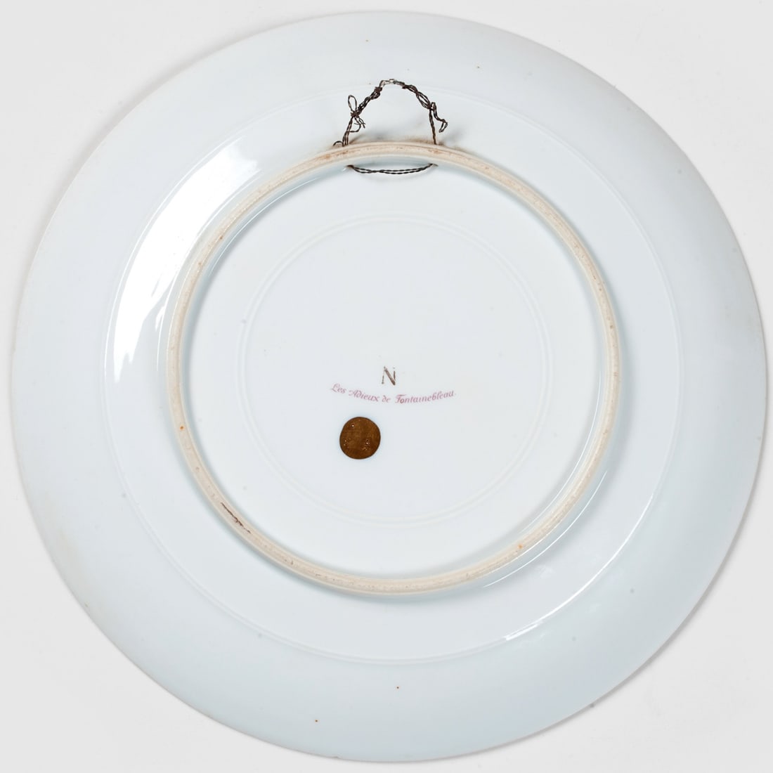 Wall Plate, Polychrome painting