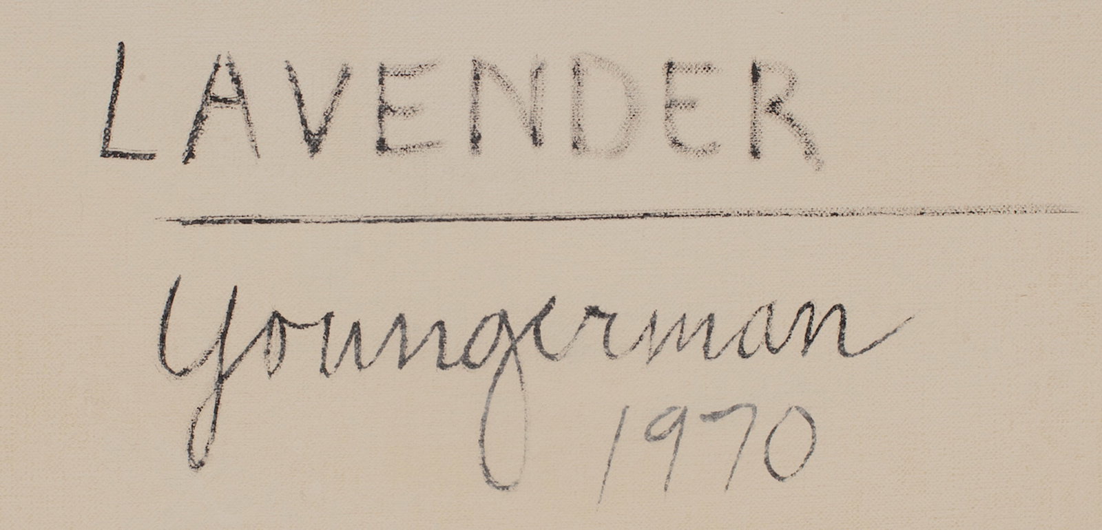 Jack YOUNGERMAN, 1926-2020 (USA)