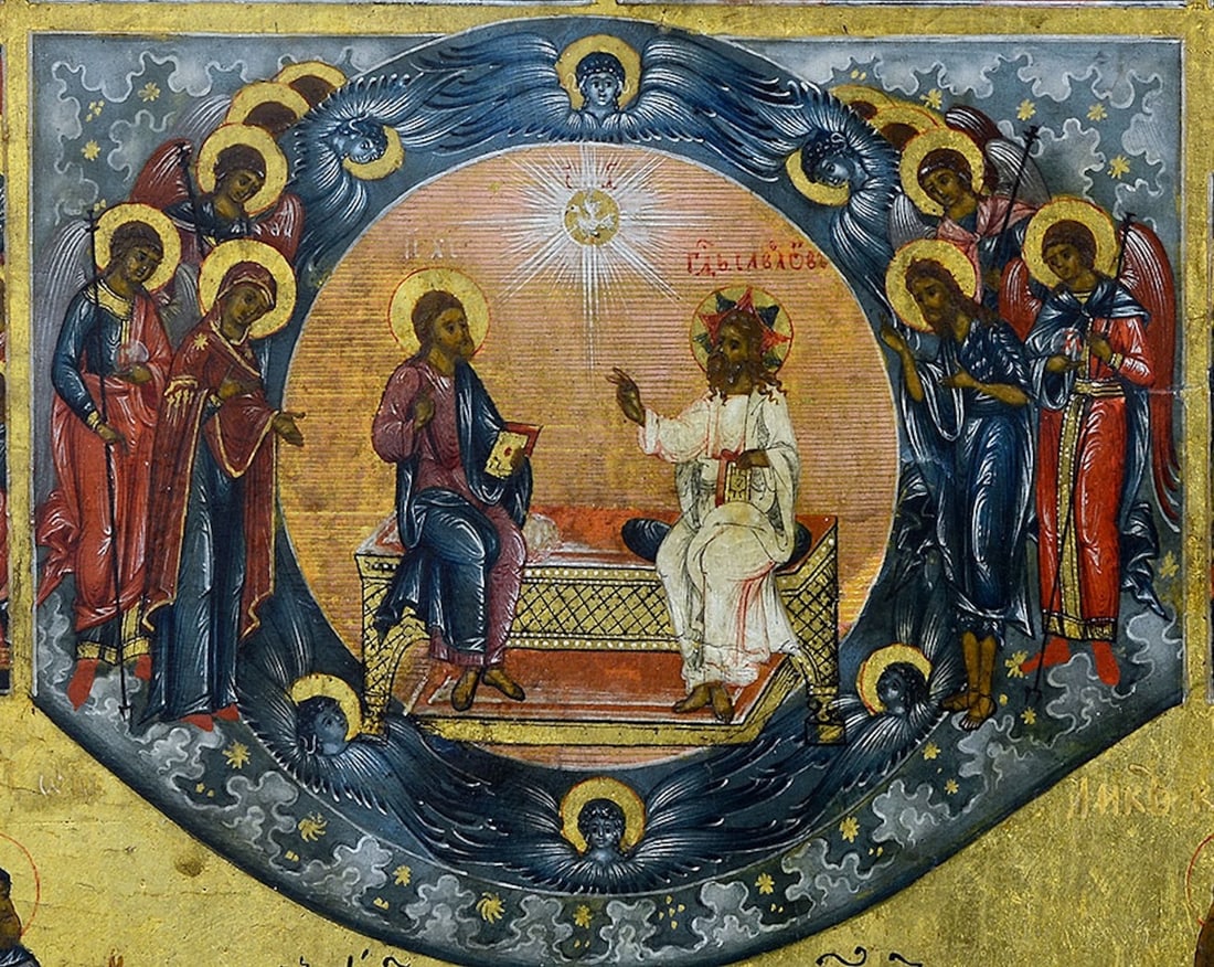Russian Icon. 19th century