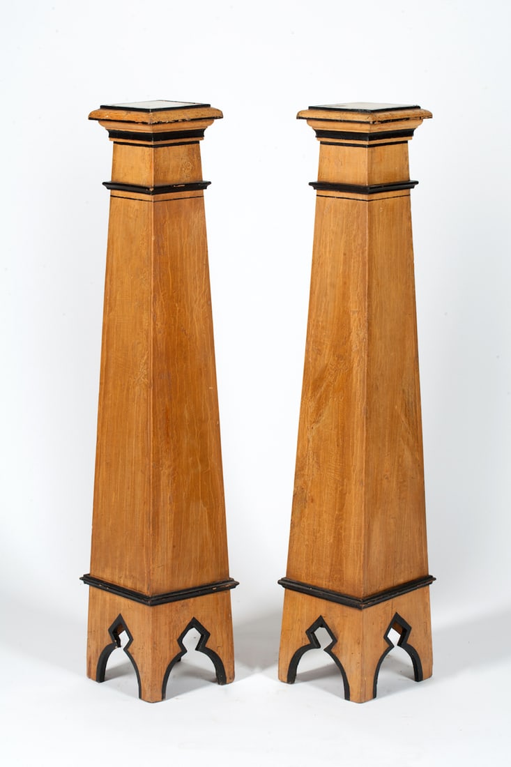 Pair of Pedestal Stands, early 20th century