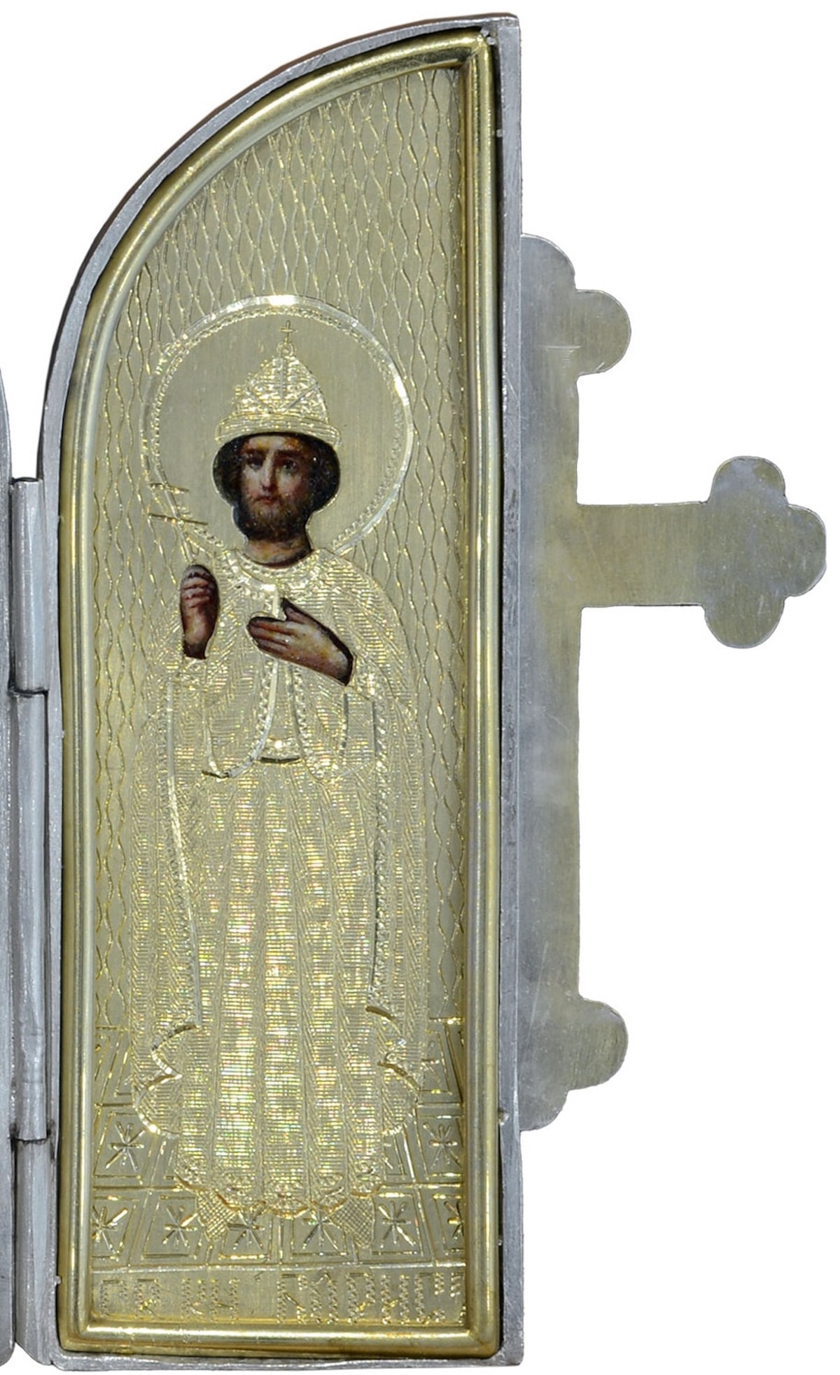 Russian Icon. Silver. 19th century