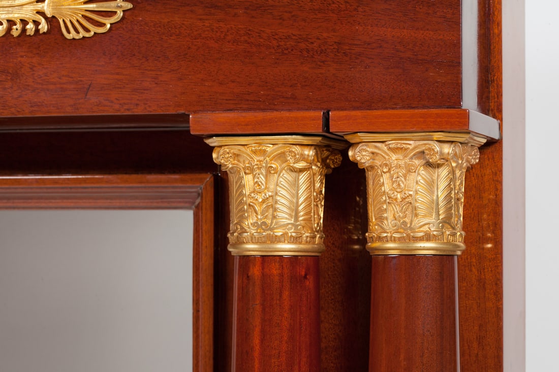 Empire Fireplace Mantel , 19th century