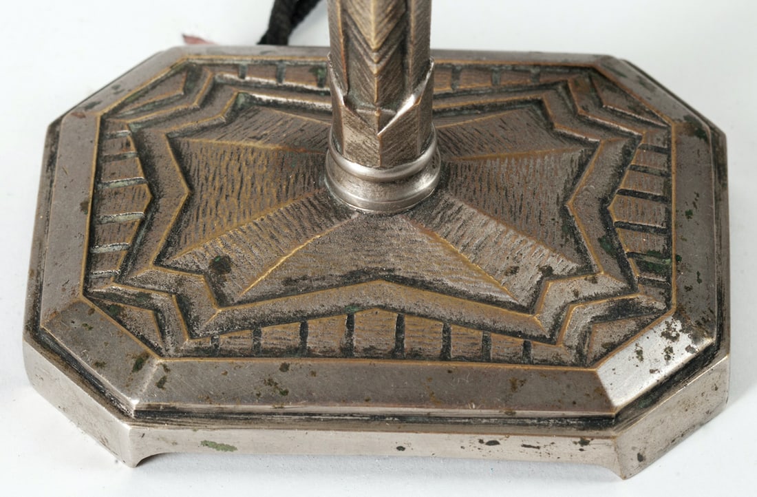 Art Deco Bronze Table Lamp, early 20th century