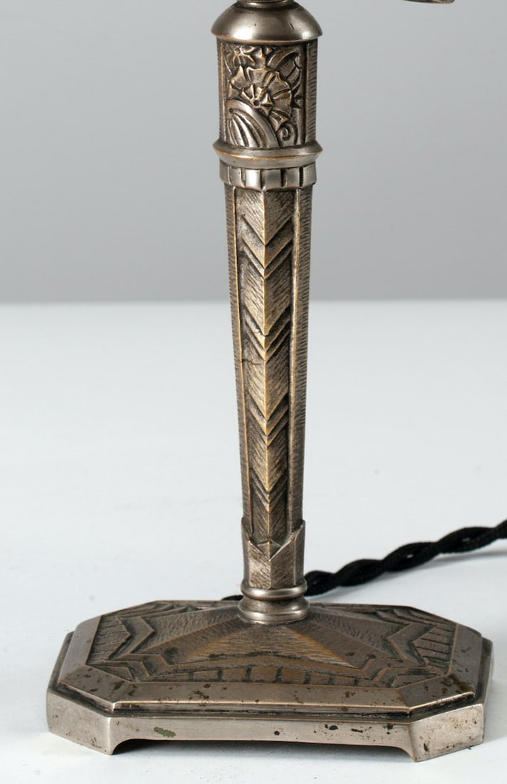 Art Deco Bronze Table Lamp, early 20th century