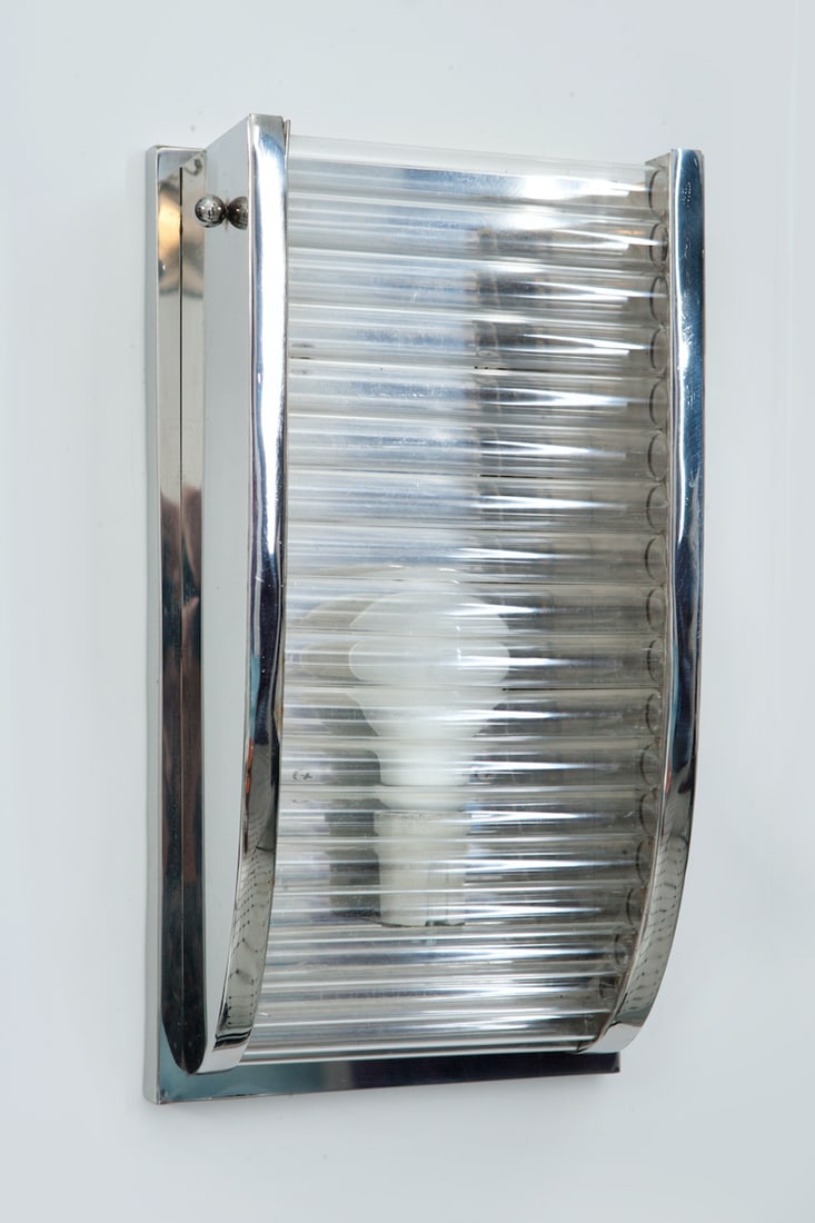 Lot of 5 Art Deco Wall Lamps, 20th-21st century