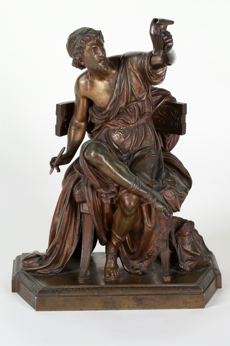 Bronze Sculpture Neoclassical, Grand Tour, 19th c
