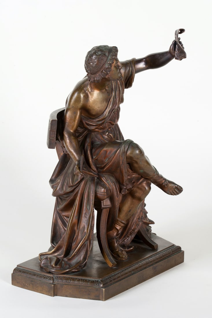 Bronze Sculpture Neoclassical, Grand Tour, 19th c