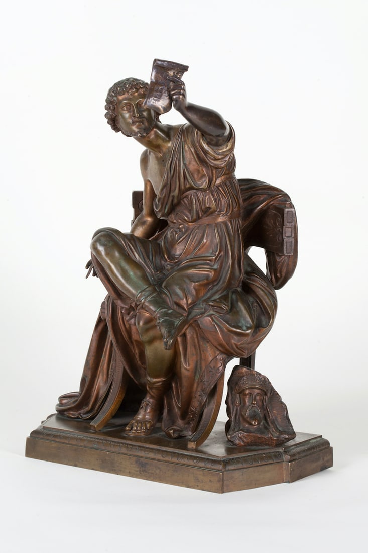 Bronze Sculpture Neoclassical, Grand Tour, 19th c