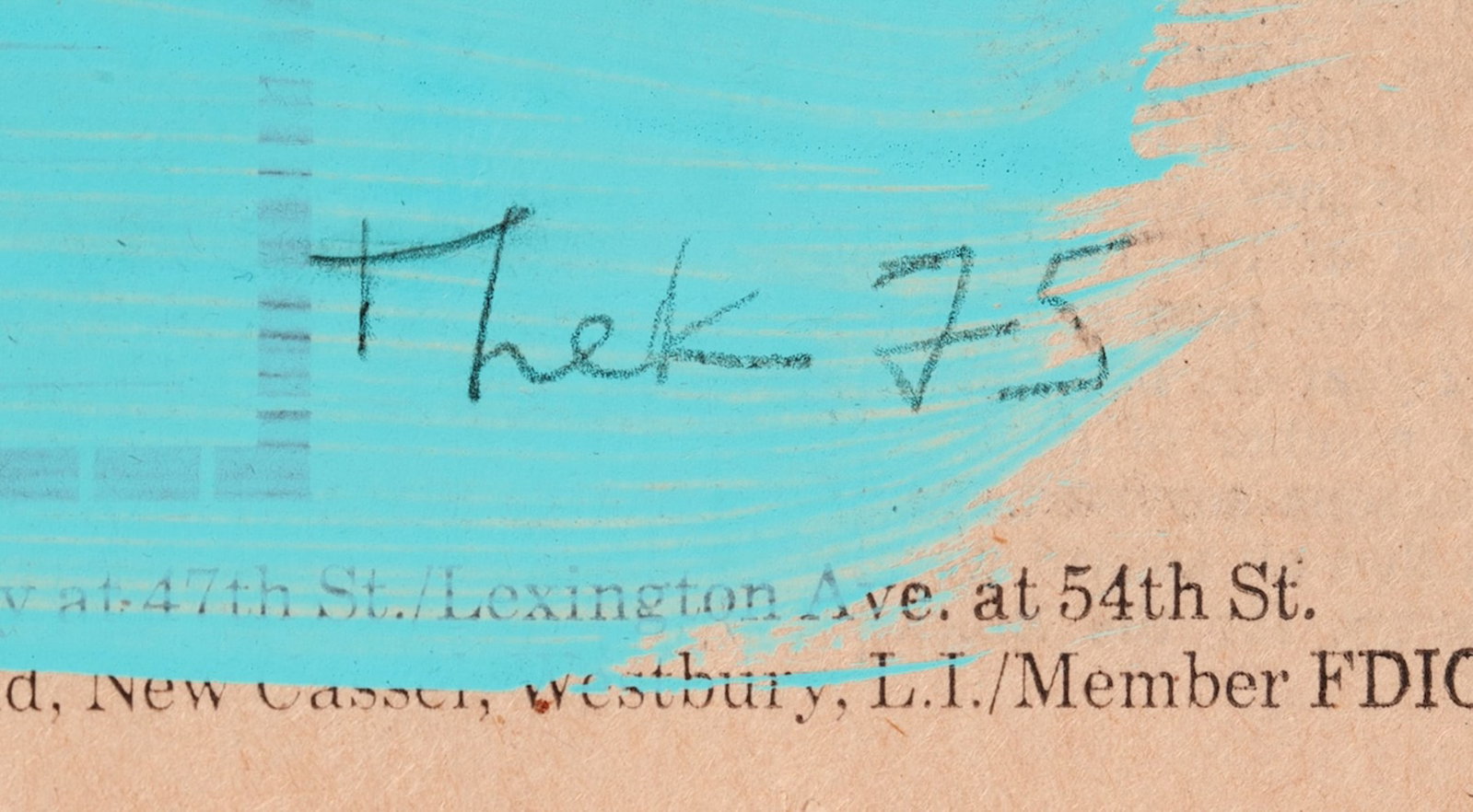 3 items. Collection of artworks by Paul Thek 1933-1988 (USA/New York)