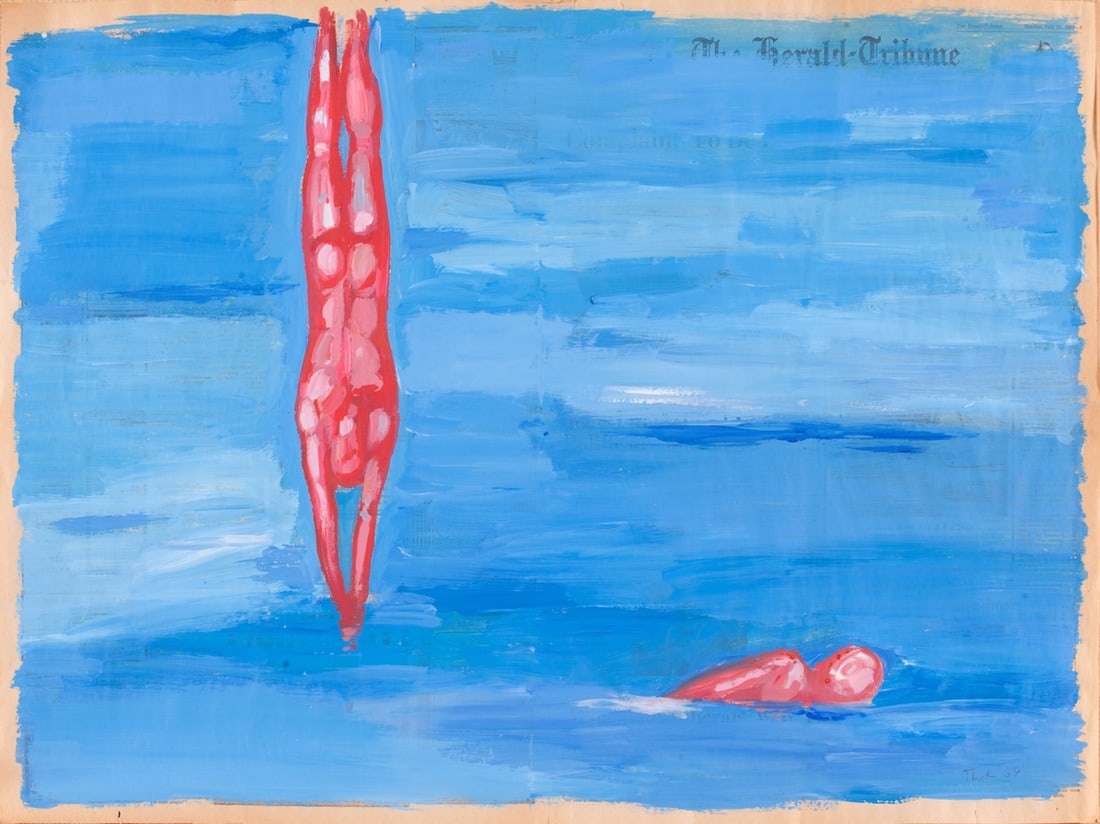 6 items. Collection of artworks by Paul Thek 1933-1988 (USA/New York)