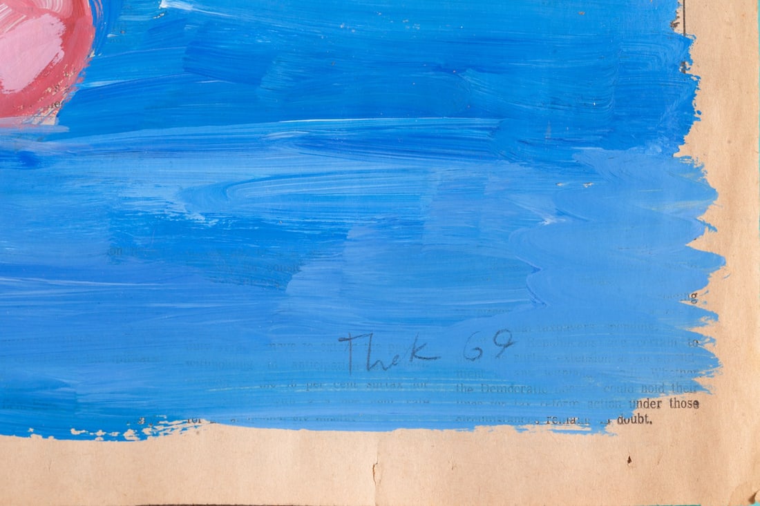 6 items. Collection of artworks by Paul Thek 1933-1988 (USA/New York)