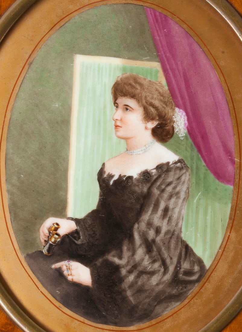 Miniature Porcelain Painting, 19th-20th century