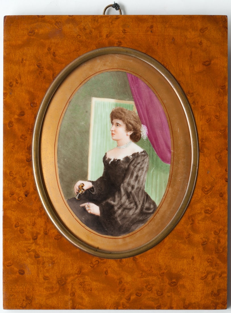 Miniature Porcelain Painting, 19th-20th century