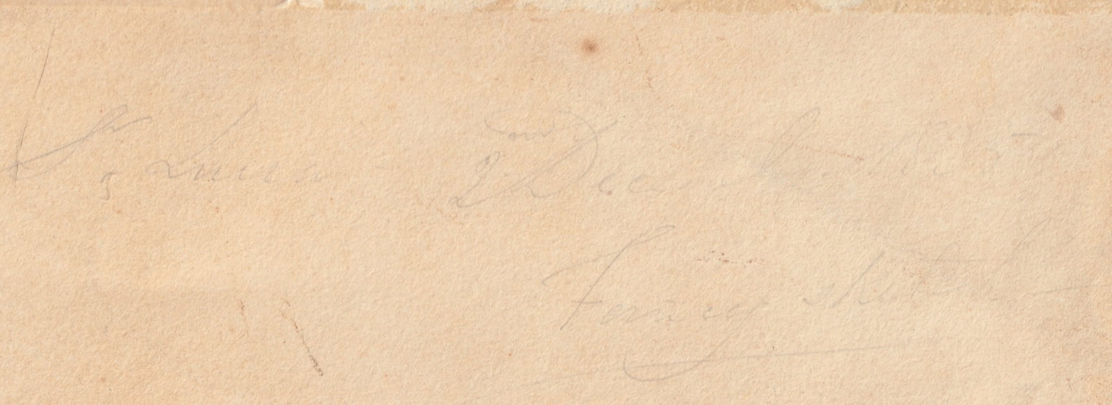 Unknown Artist, Watercolour, 19th century