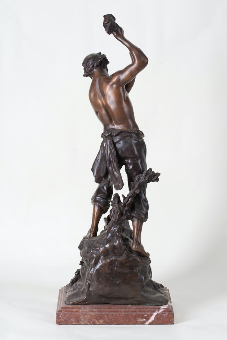 Lumberjack. Bronze, 20th century (Europe)