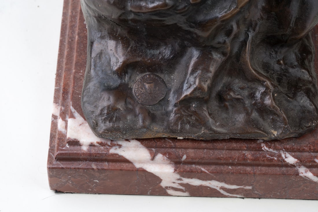 Lumberjack. Bronze, 20th century (Europe)