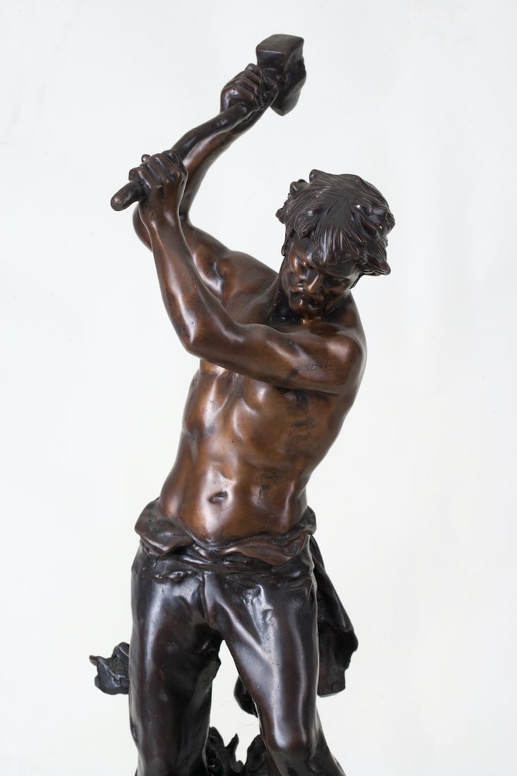 Lumberjack. Bronze, 20th century (Europe)