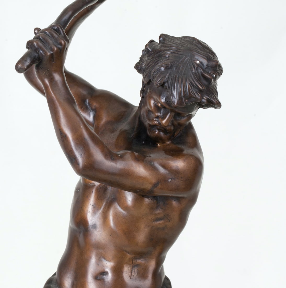 Lumberjack. Bronze, 20th century (Europe)