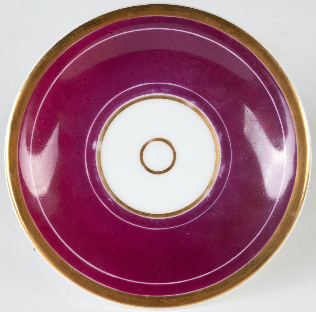 Porcelain Cup with Saucer, 19th century