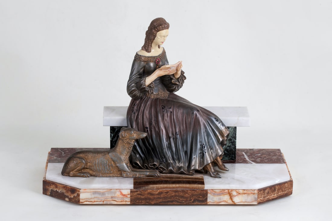 Sculptural composition, early 20th century