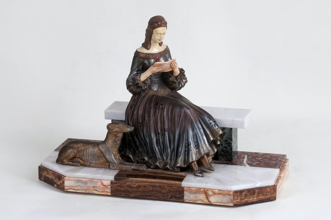 Sculptural composition, early 20th century